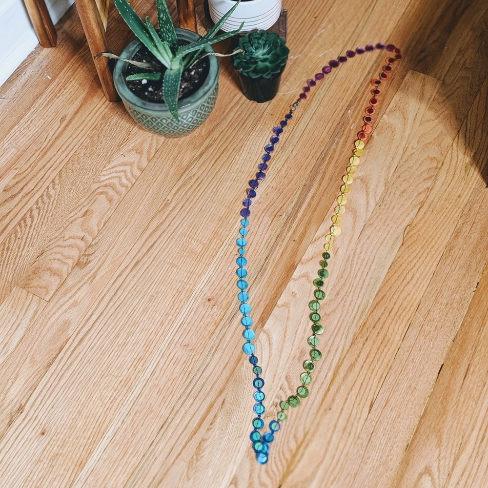 Colorful Long Necklace - Picture 5 of 5